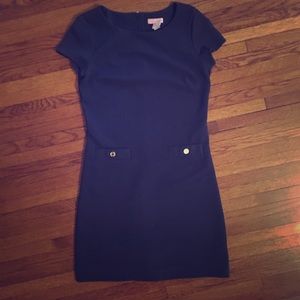 Lilly Pulitzer navy shift dress